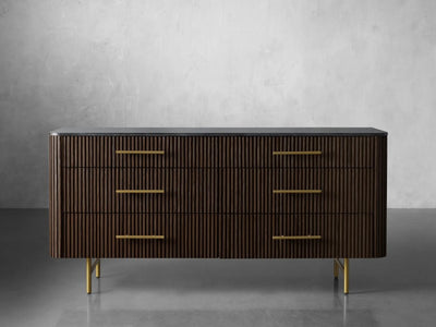 Dianie Six Drawer Dresser
