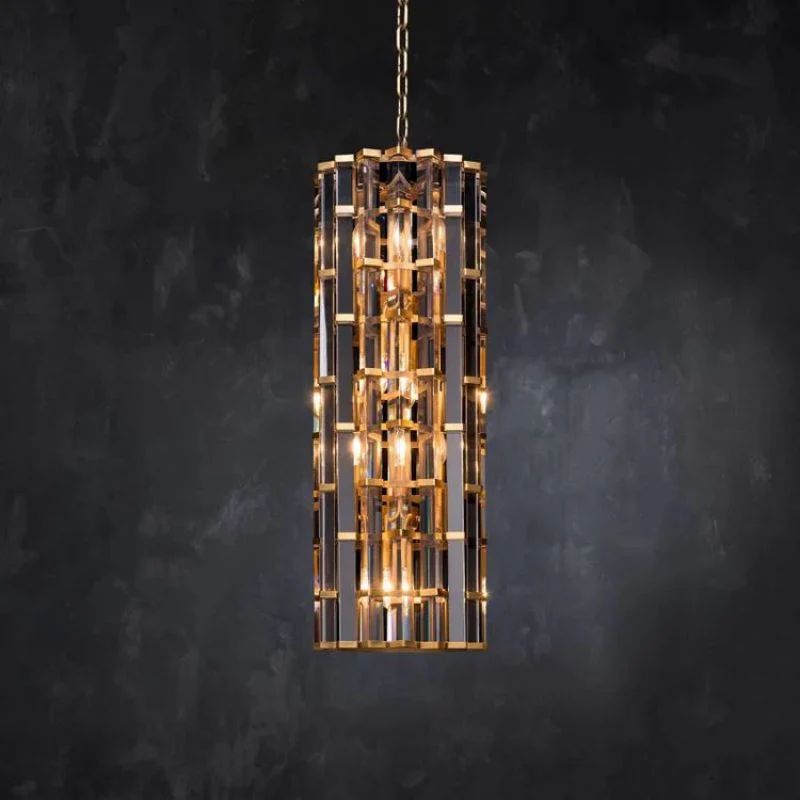 Dora Glass Round Pendant Chandelier