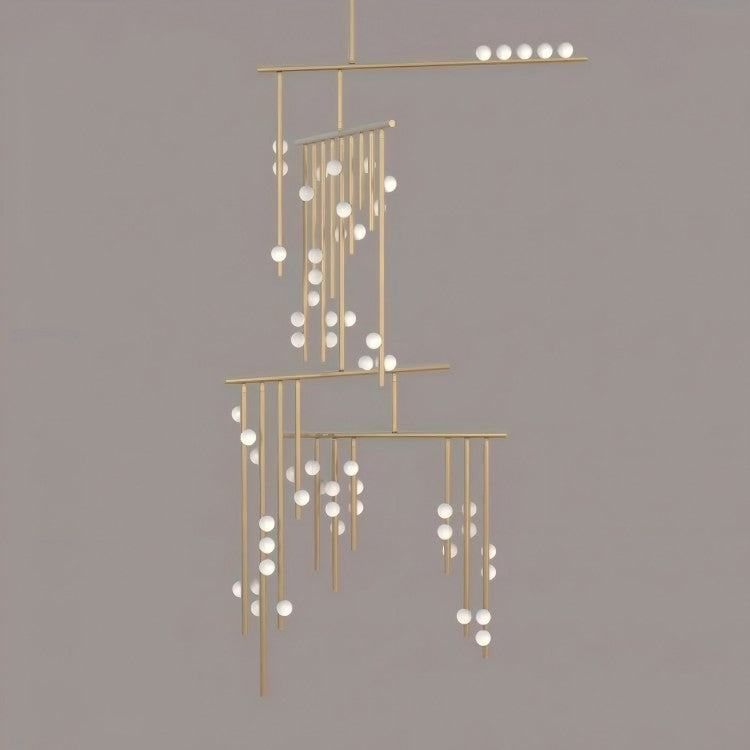 Drop System Chandelier 59 Bulbs