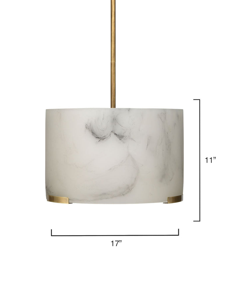 Alabaster Elancourt  Pendant Light