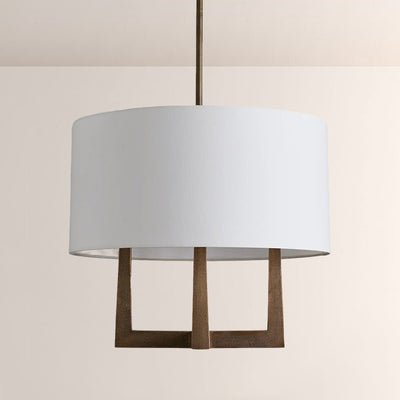 Emimet Shaded Chandelier 24"
