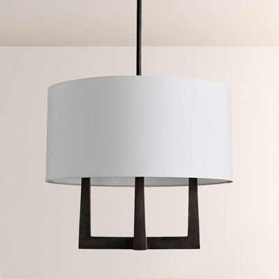 Emimet Shaded Chandelier 24"