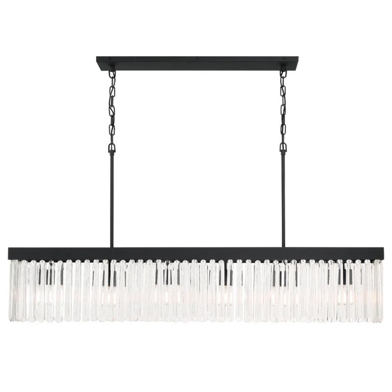 Emory 6 Lights Rectangular Chandelier