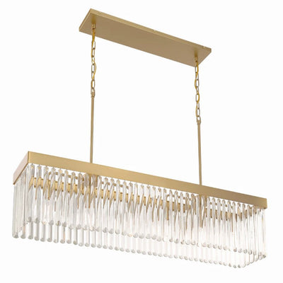 Emory 6 Lights Rectangular Chandelier