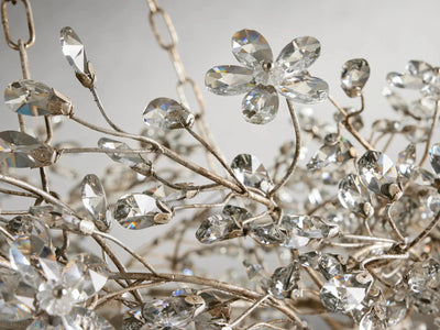 Fiore Crystal Oval Chandelier