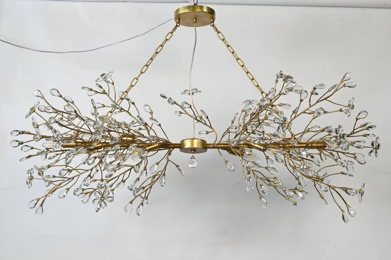 Fiore Crystal Linear Chandelier