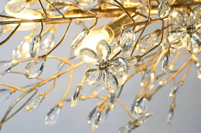 Fiore Crystal Linear Chandelier