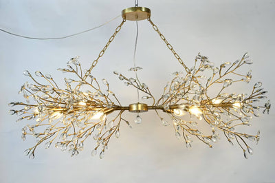 Fiore Crystal Linear Chandelier