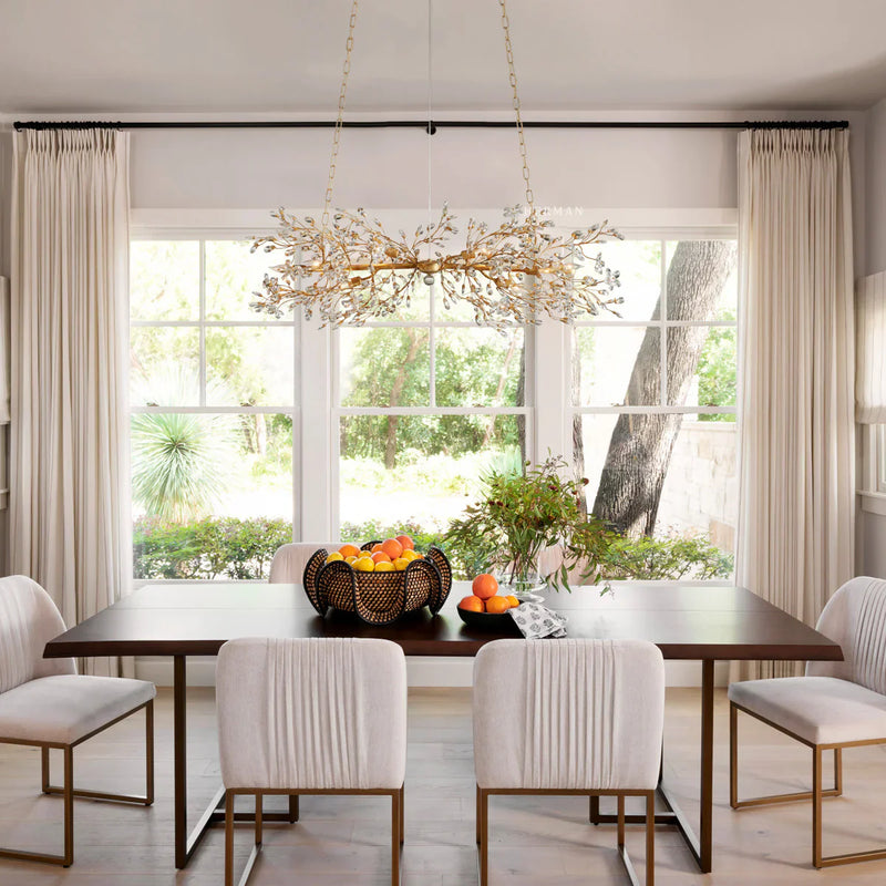 Fiore Crystal Linear Chandelier