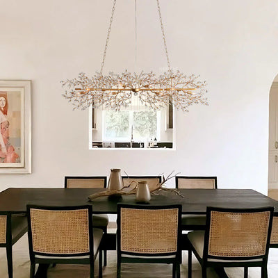Fiore Crystal Linear Chandelier