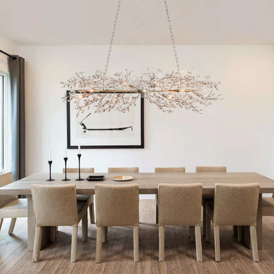 Fiore Crystal Linear Chandelier