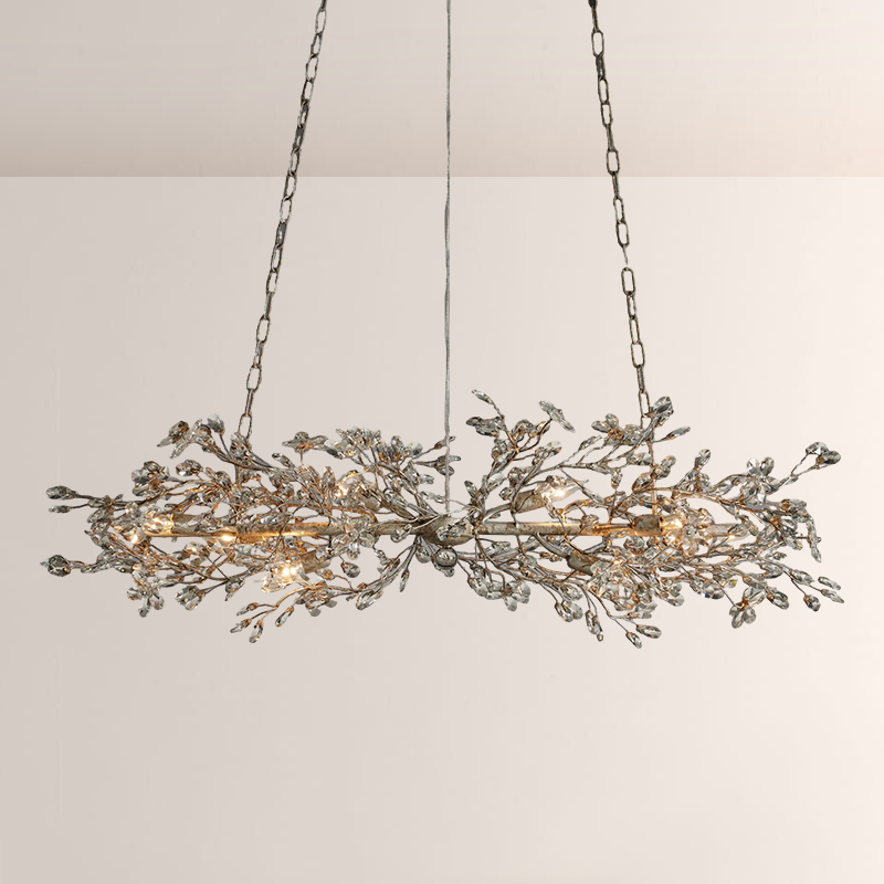 Fiore Crystal Linear Chandelier