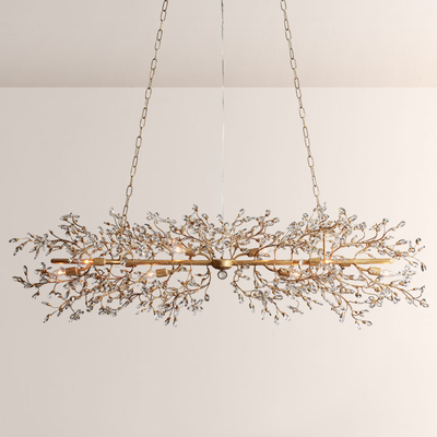 Fiore Crystal Linear Chandelier