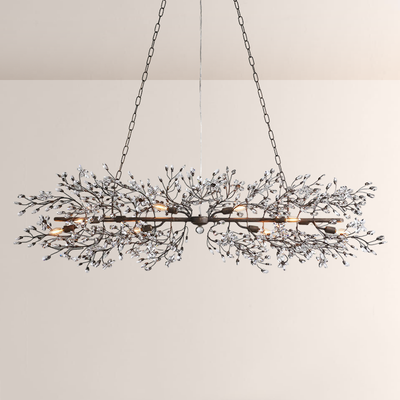 Fiore Crystal Linear Chandelier