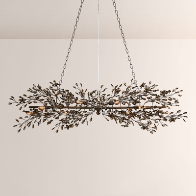 Fiore Crystal Linear Chandelier