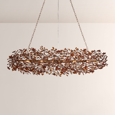 Fiore Crystal Oval Chandelier