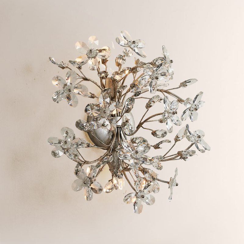 Fiore Crystal Wall Sconce