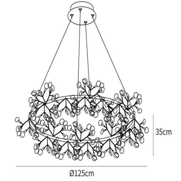 Urban Chic Firefly LED Chandelier