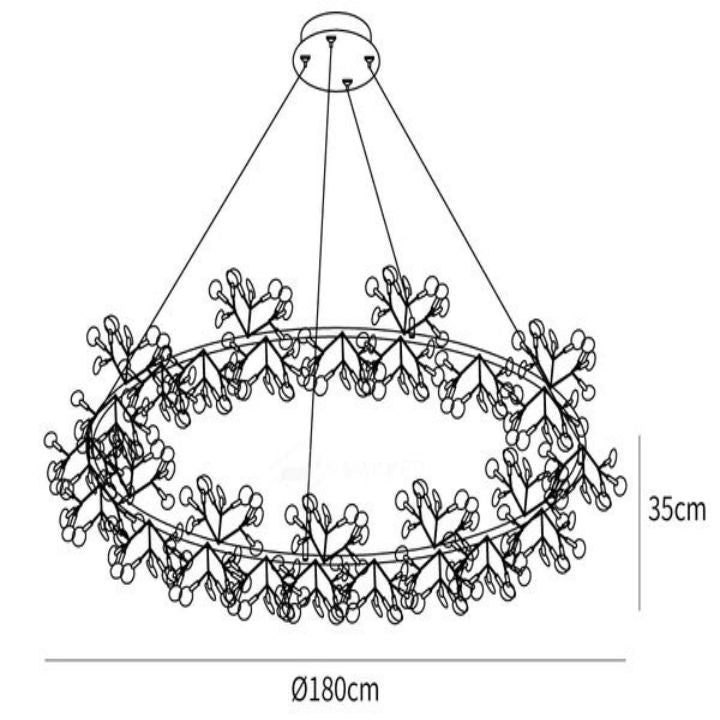 Urban Chic Firefly LED Chandelier