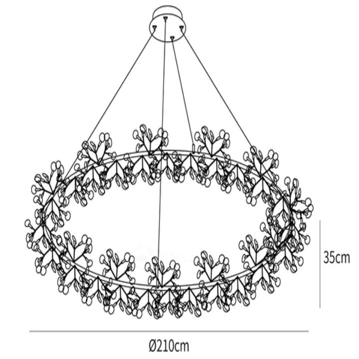 Urban Chic Firefly LED Chandelier