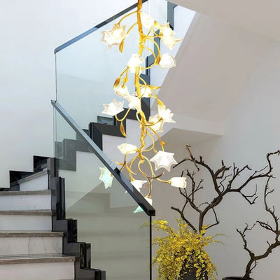 Urban Chic Flower Craftsman Chandelier