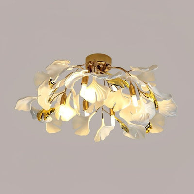 Gingko Ceramic Ceiling Lamp