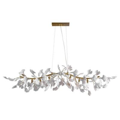 Gingko  Ceramic Luxury Chandelier Style C