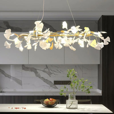 Gingko Ceramic Luxury Chandelier Style E