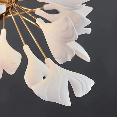 Gingko Ceramic Luxury Chandelier Style E