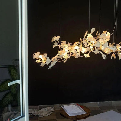 Gingko Ceramic Luxury Chandelier Style G