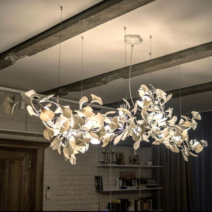 Gingko Ceramic Luxury Chandelier Style G