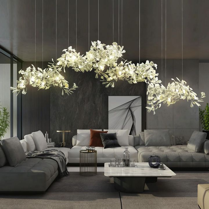 Gingko Ceramic  Luxury Chandelier Style H