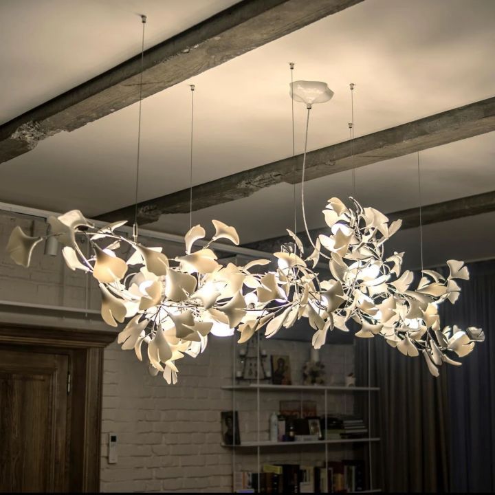 Gingko Ceramic Luxury Chandelier Style I