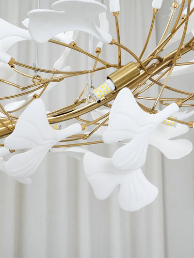 Gingko Ceramic Chandelier B