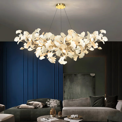 Gingko Ceramic Chandelier B