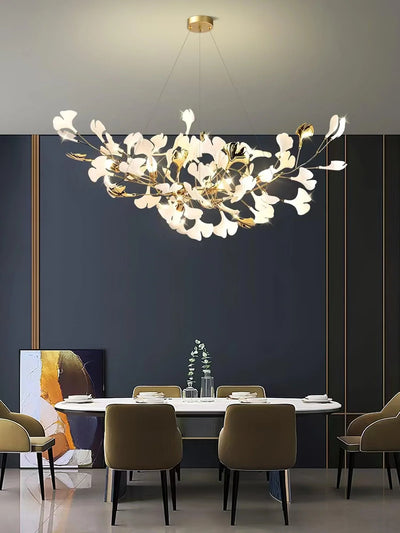 Gingko Ceramic Chandelier B