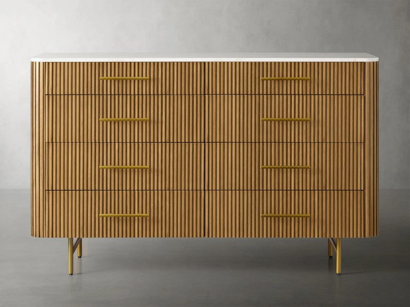 Dianie Eight Drawer Dresser