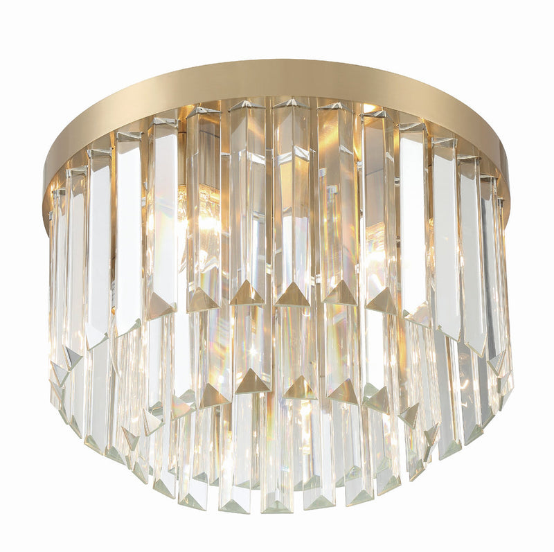 Hayes 4 Light 16" Flush Ceiling Light - thebelacan