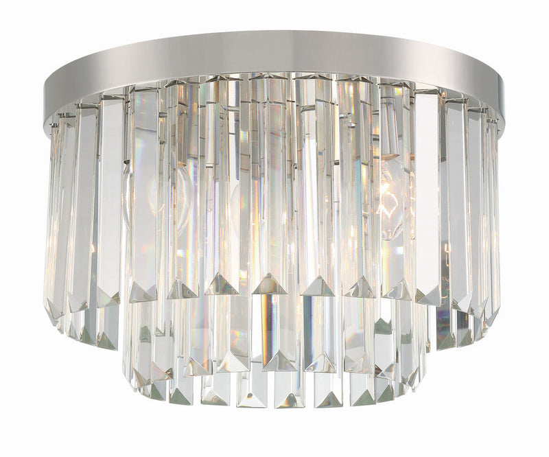 Hayes 4 Light 16" Flush Ceiling Light - thebelacan