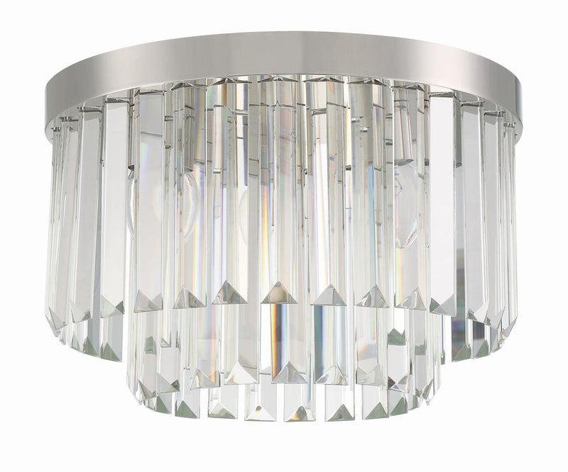 Hayes 4 Light 16" Flush Ceiling Light - thebelacan