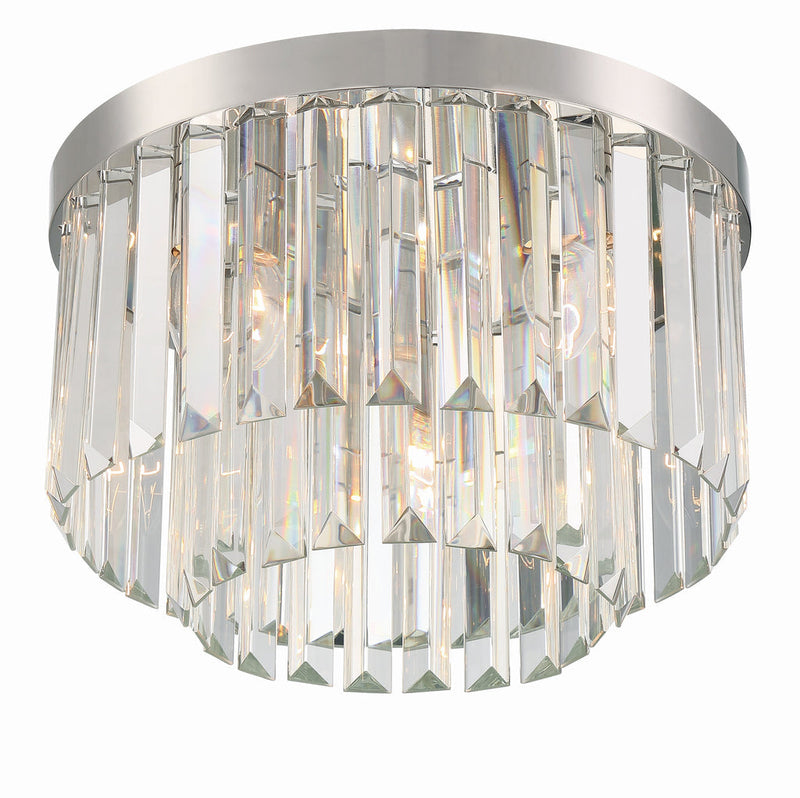 Hayes 4 Light 16" Flush Ceiling Light - thebelacan