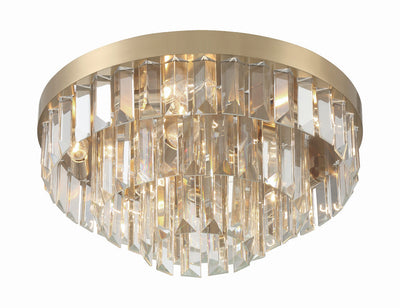 Hayes 8 Light 18" Flush Ceiling Light - thebelacan