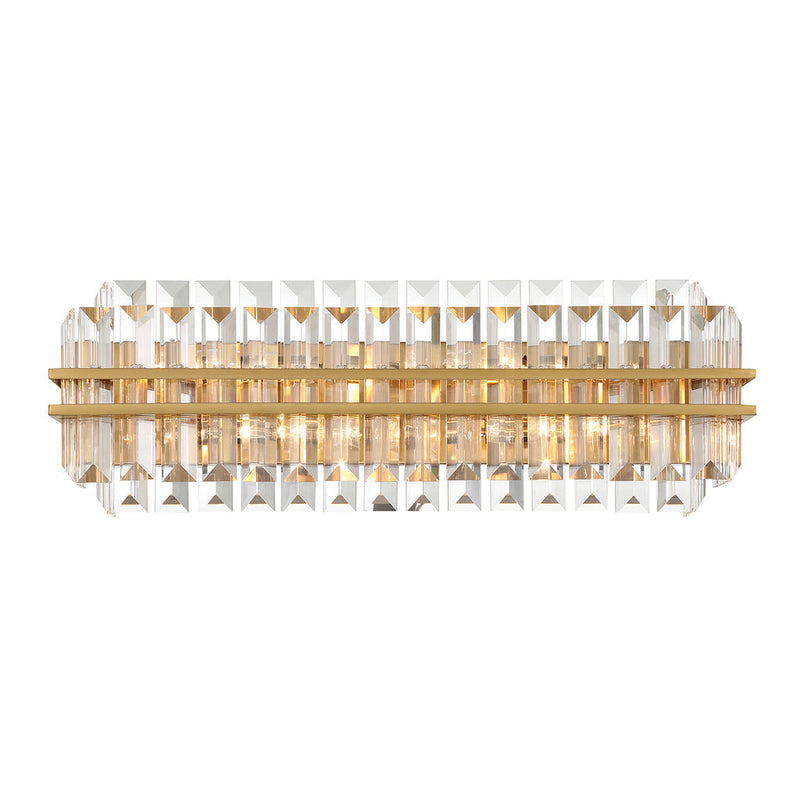 Hayes 4 Light 23.5" Bathroom Vanity Light Wall Light - thebelacan