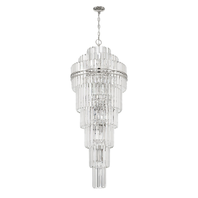 Hayes 31 Light 24" Chandelier Ceiling Light - thebelacan