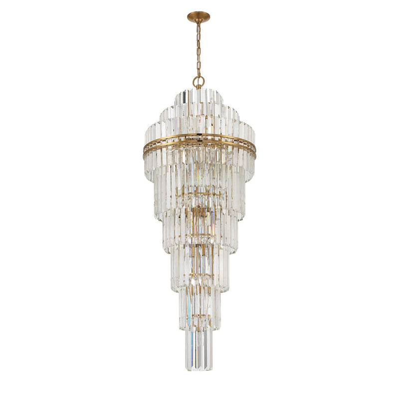 Hayes 31 Light 24" Chandelier Ceiling Light - thebelacan