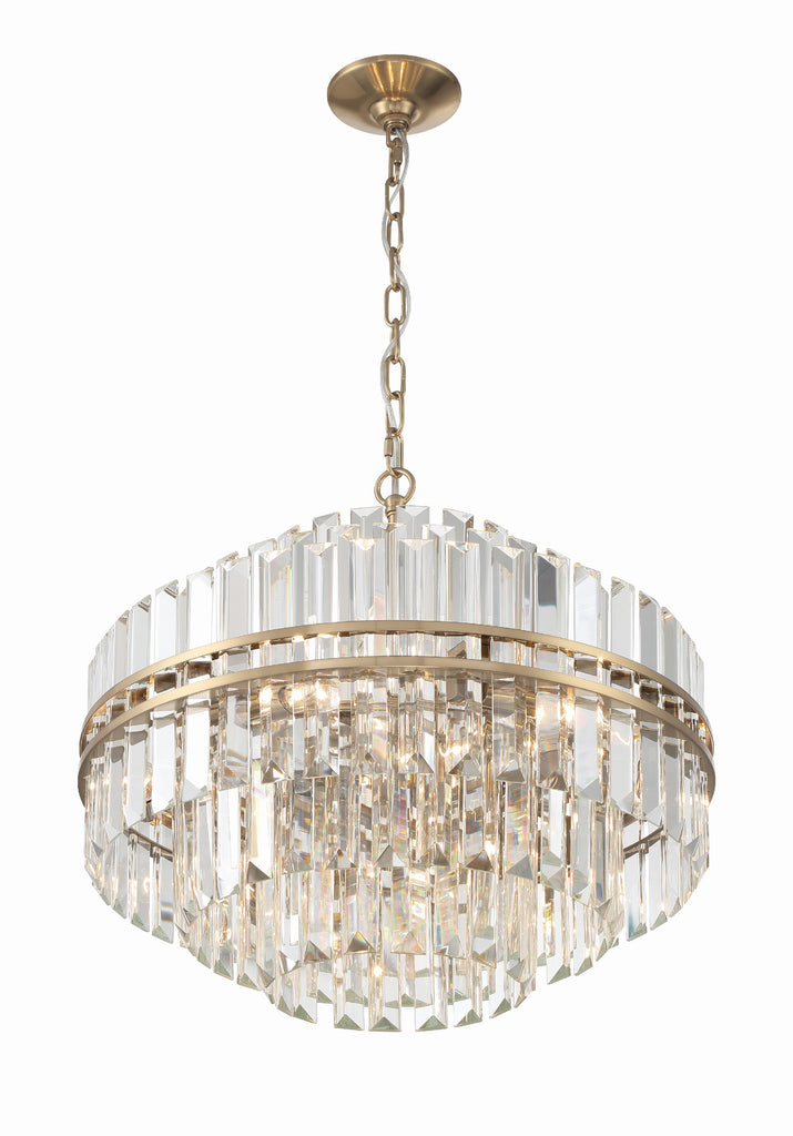 Hayes 12 Light 22" Chandelier Ceiling Light - thebelacan