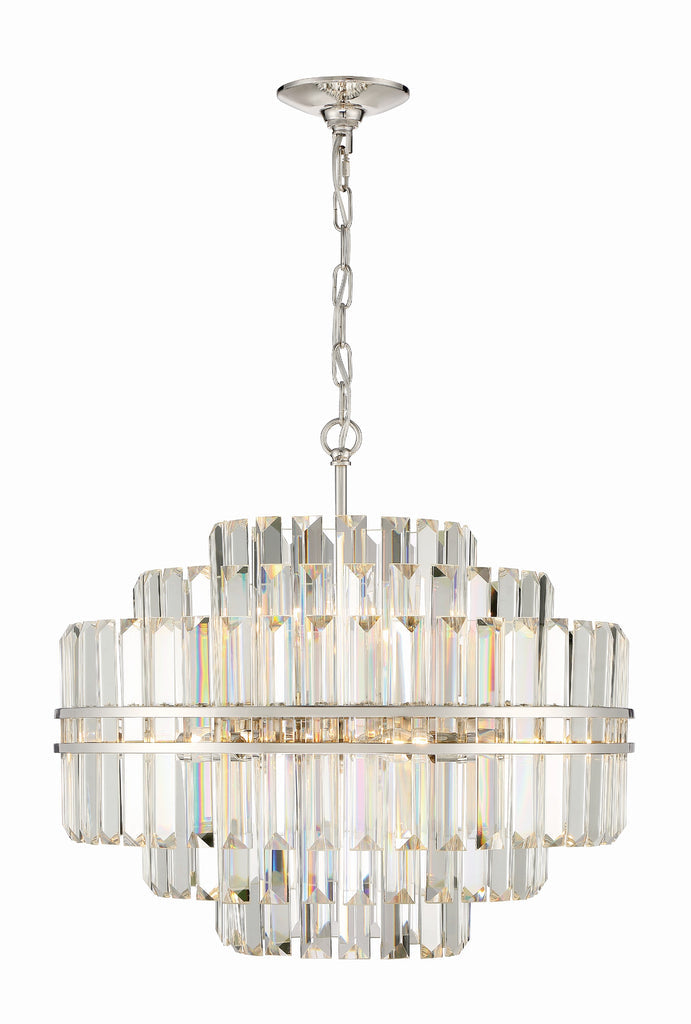 Hayes 12 Light 22" Chandelier Ceiling Light - thebelacan