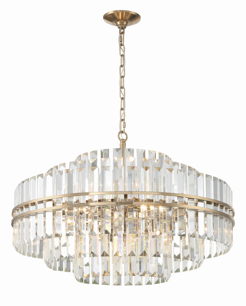 Hayes 16 Light 28" Chandelier Ceiling Light - thebelacan