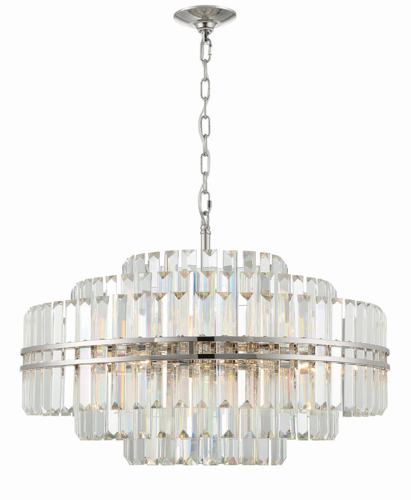 Hayes 16 Light 28" Chandelier Ceiling Light - thebelacan