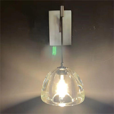 Hemisphere Glass Wall Sconce